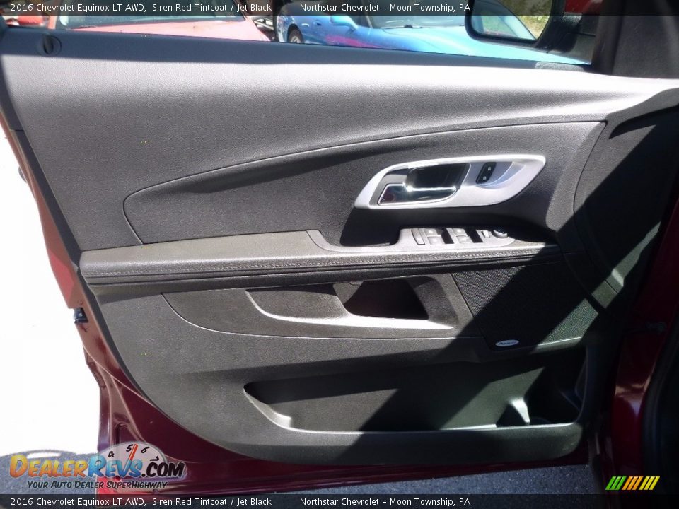 2016 Chevrolet Equinox LT AWD Siren Red Tintcoat / Jet Black Photo #13