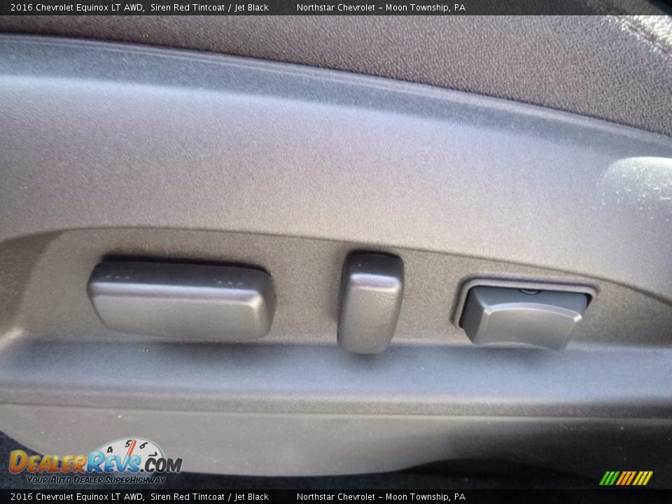 2016 Chevrolet Equinox LT AWD Siren Red Tintcoat / Jet Black Photo #15