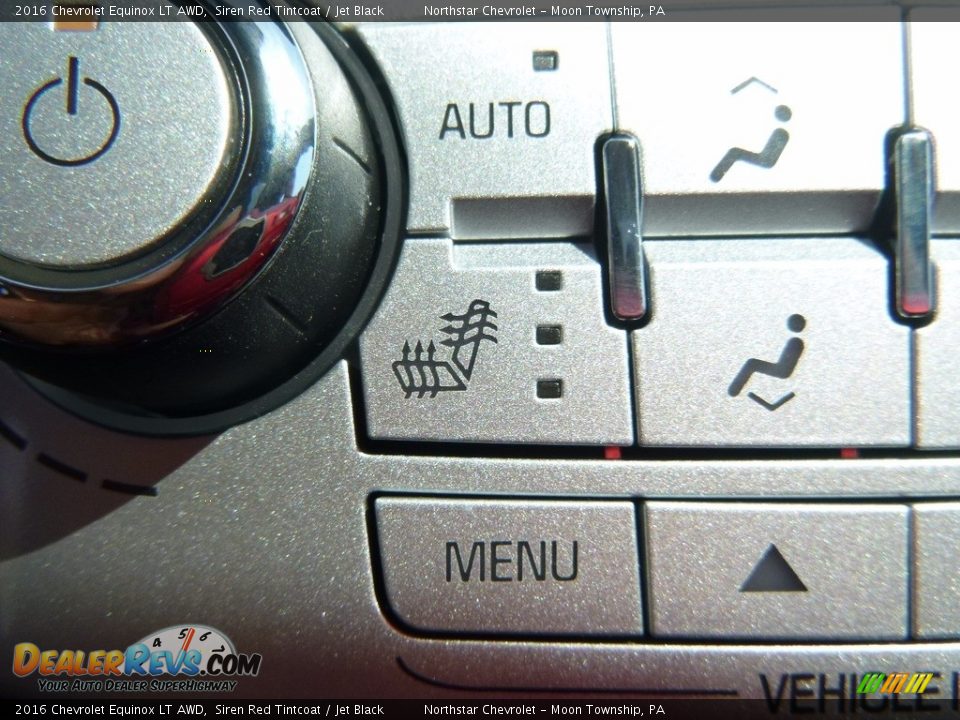 2016 Chevrolet Equinox LT AWD Siren Red Tintcoat / Jet Black Photo #17