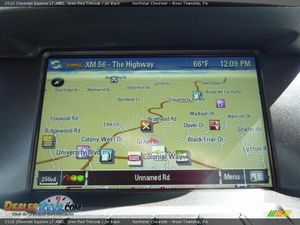 2016 Chevrolet Equinox LT AWD Siren Red Tintcoat / Jet Black Photo #18