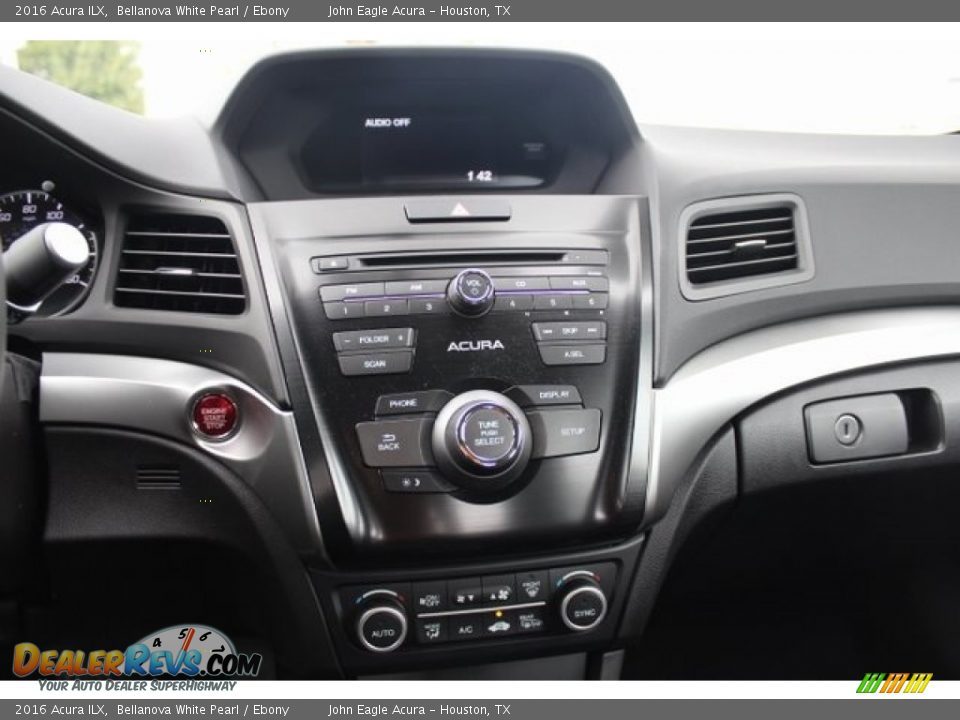 2016 Acura ILX Bellanova White Pearl / Ebony Photo #29