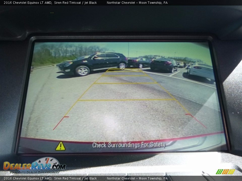 2016 Chevrolet Equinox LT AWD Siren Red Tintcoat / Jet Black Photo #19