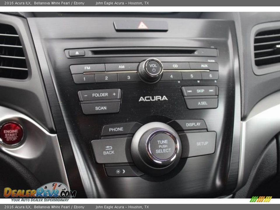 2016 Acura ILX Bellanova White Pearl / Ebony Photo #31