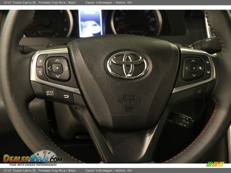2015 Toyota Camry SE Predawn Gray Mica / Black Photo #6