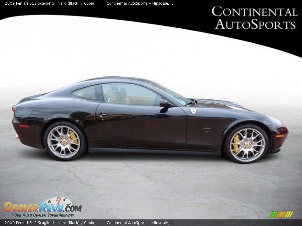 2009 Ferrari 612 Scaglietti Nero (Black) / Cuoio Photo #3