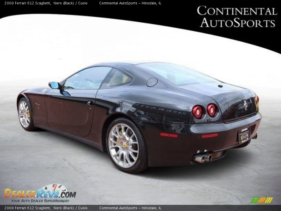 2009 Ferrari 612 Scaglietti Nero (Black) / Cuoio Photo #6