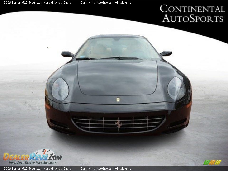 2009 Ferrari 612 Scaglietti Nero (Black) / Cuoio Photo #9