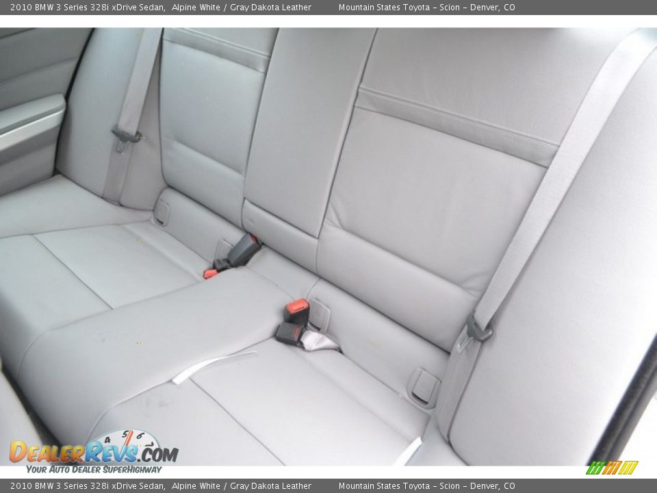 2010 BMW 3 Series 328i xDrive Sedan Alpine White / Gray Dakota Leather Photo #8