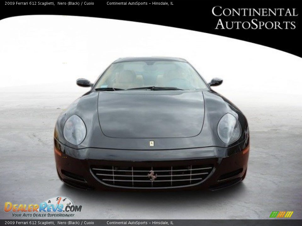 2009 Ferrari 612 Scaglietti Nero (Black) / Cuoio Photo #10