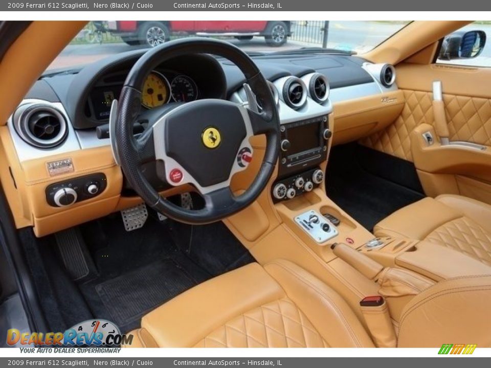 Cuoio Interior - 2009 Ferrari 612 Scaglietti  Photo #13