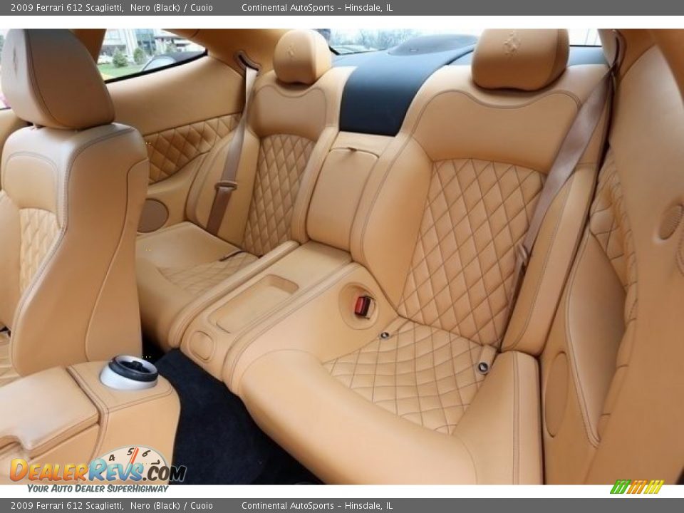 Rear Seat of 2009 Ferrari 612 Scaglietti  Photo #15