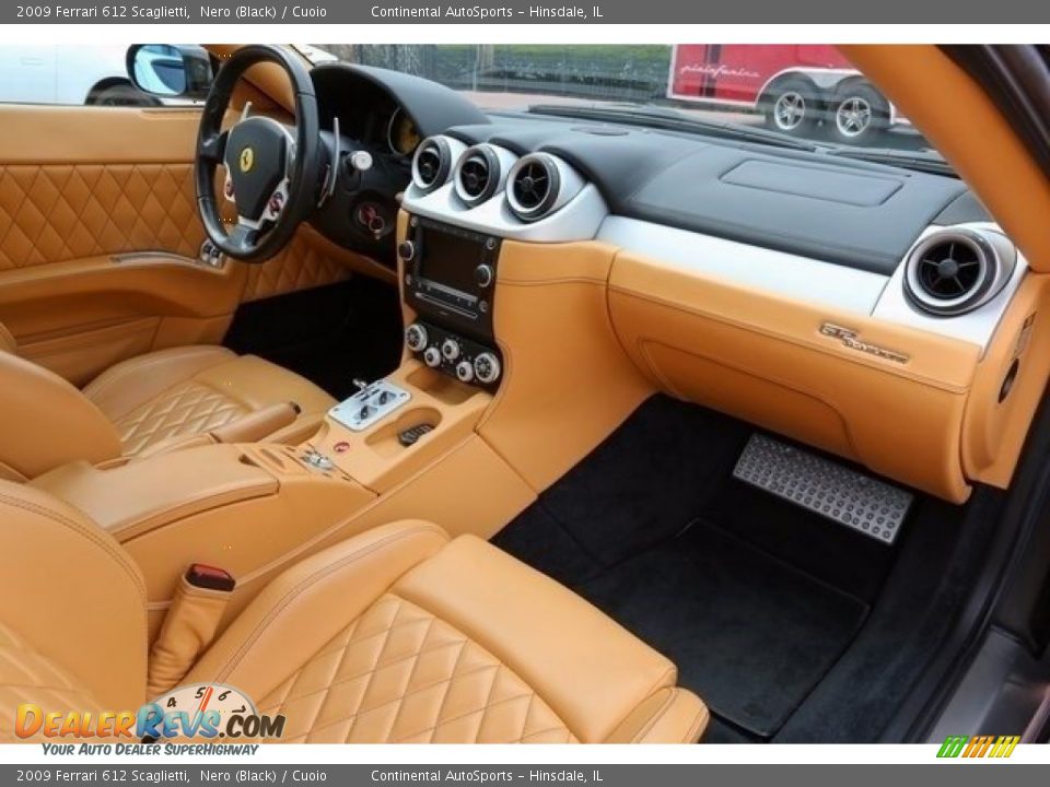 Dashboard of 2009 Ferrari 612 Scaglietti  Photo #17