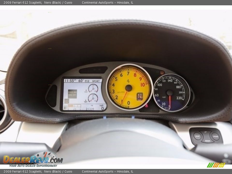 2009 Ferrari 612 Scaglietti  Gauges Photo #22