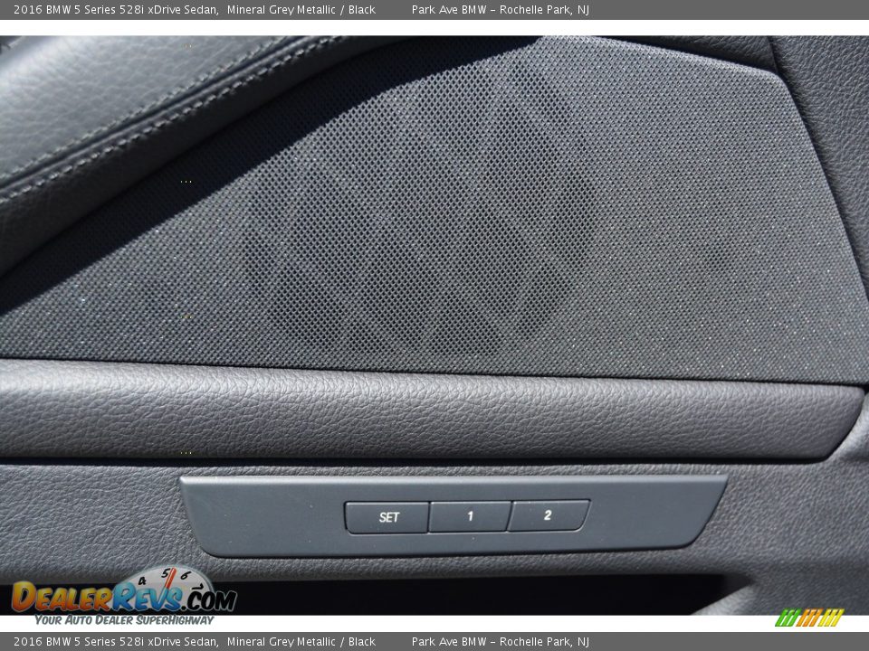 2016 BMW 5 Series 528i xDrive Sedan Mineral Grey Metallic / Black Photo #9
