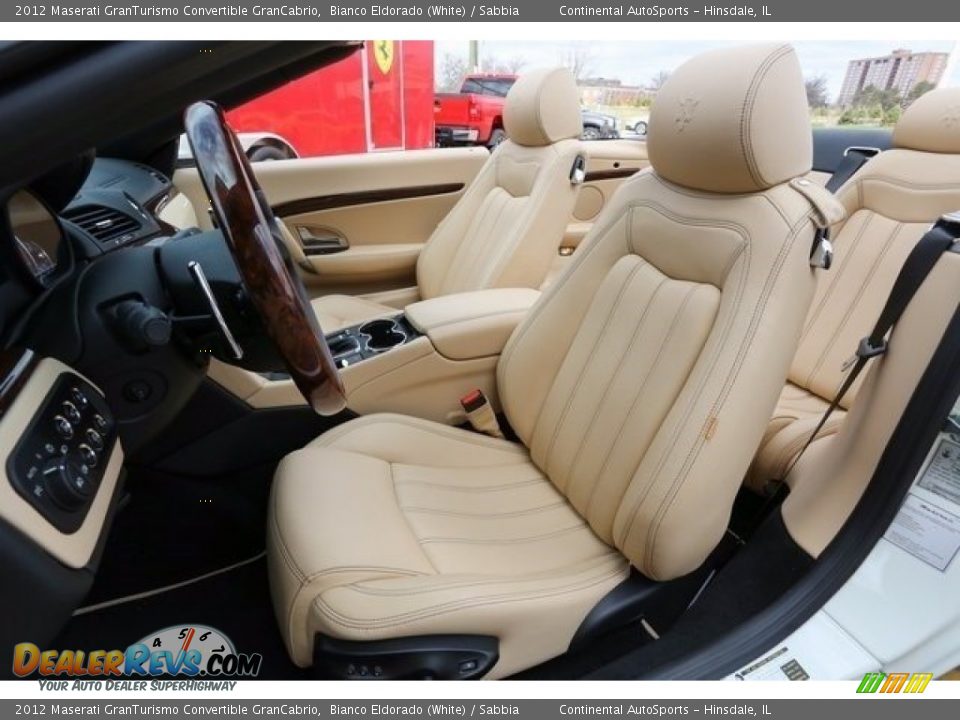 Front Seat of 2012 Maserati GranTurismo Convertible GranCabrio Photo #14