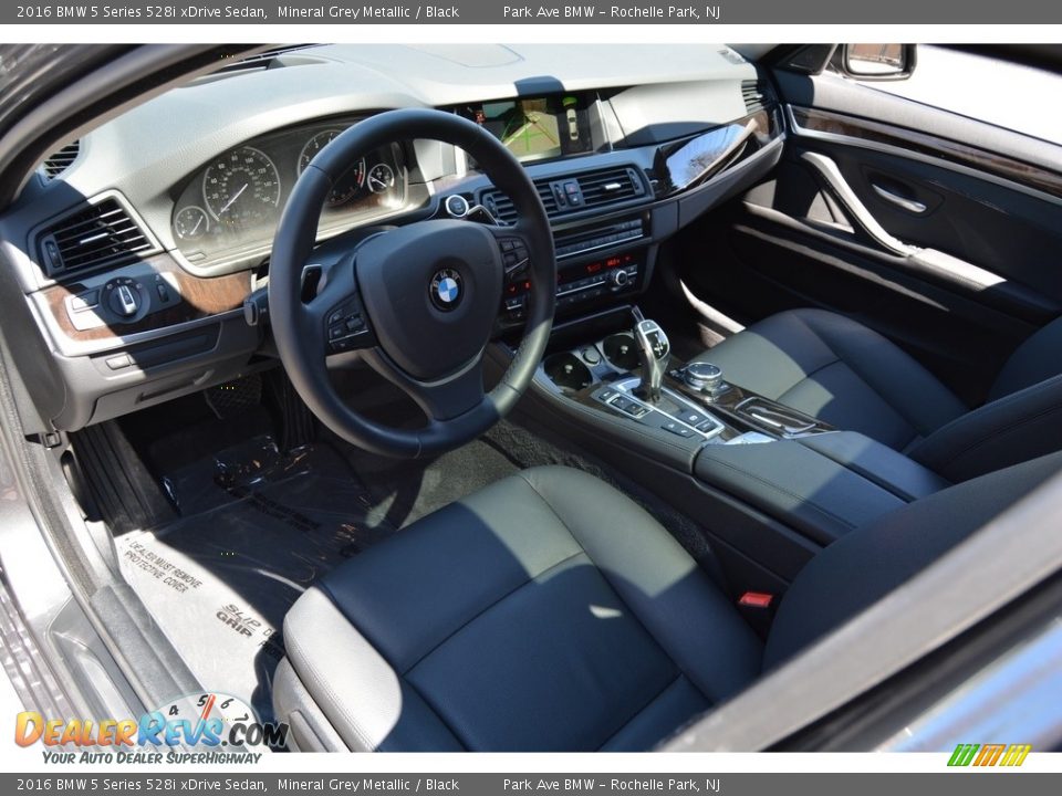 2016 BMW 5 Series 528i xDrive Sedan Mineral Grey Metallic / Black Photo #11