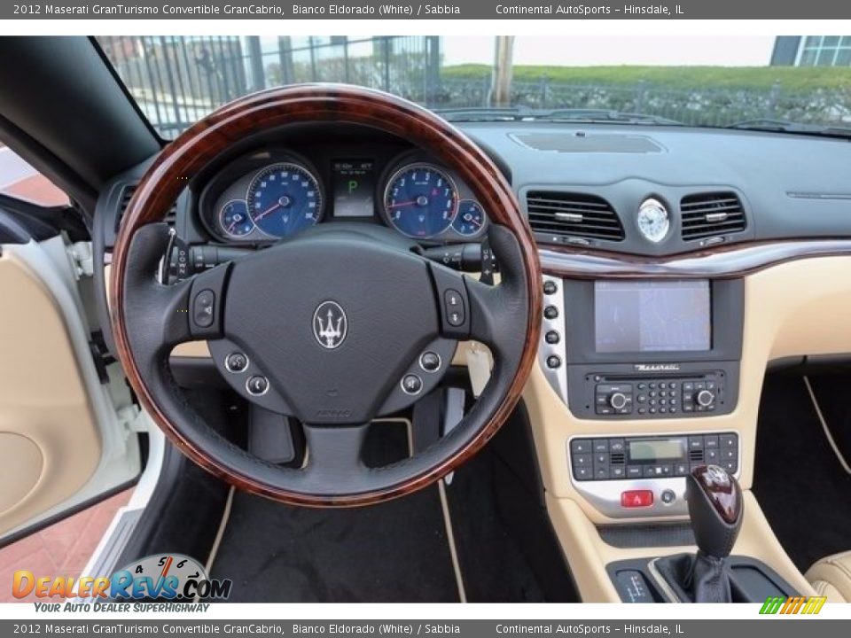 Dashboard of 2012 Maserati GranTurismo Convertible GranCabrio Photo #20