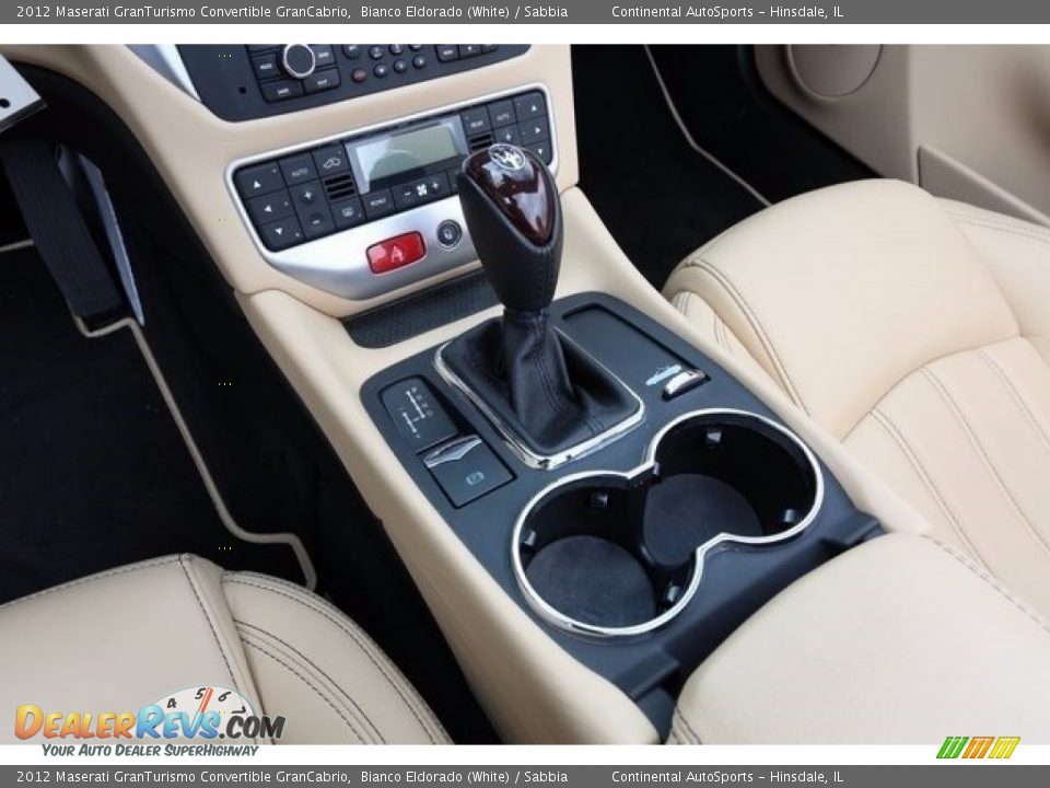 2012 Maserati GranTurismo Convertible GranCabrio Shifter Photo #21