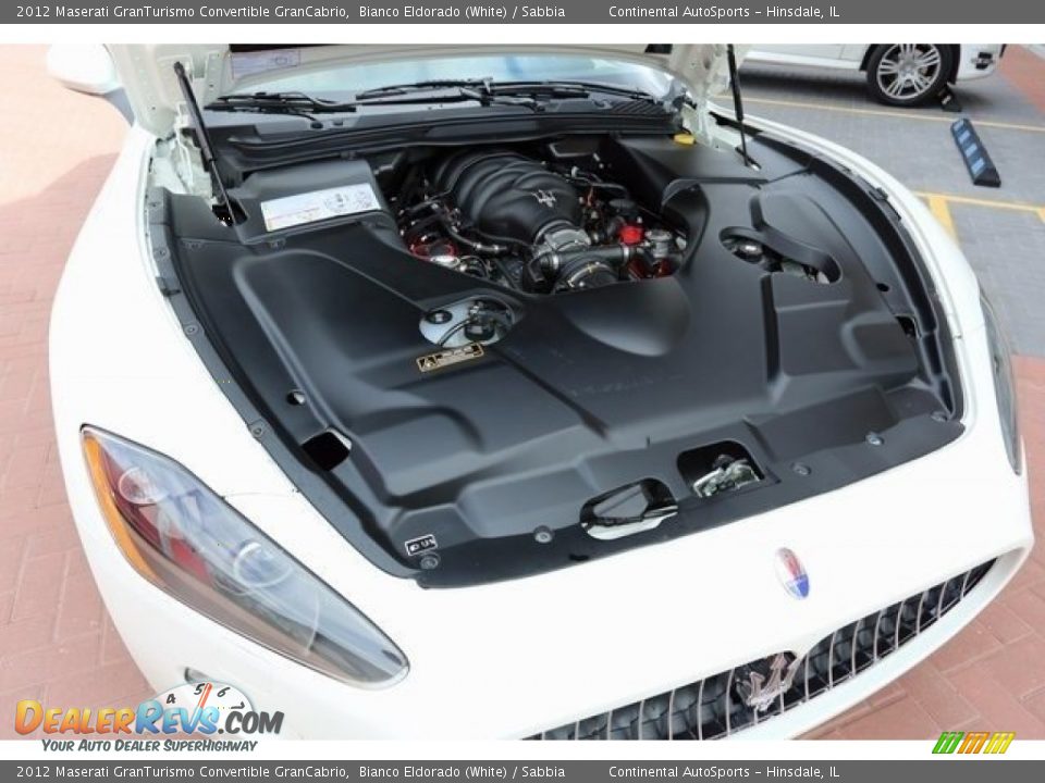 2012 Maserati GranTurismo Convertible GranCabrio 4.7 Liter DOHC 32-Valve VVT V8 Engine Photo #24