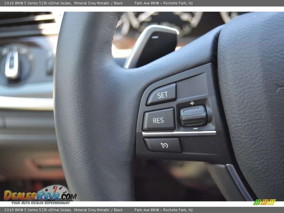 2016 BMW 5 Series 528i xDrive Sedan Mineral Grey Metallic / Black Photo #19