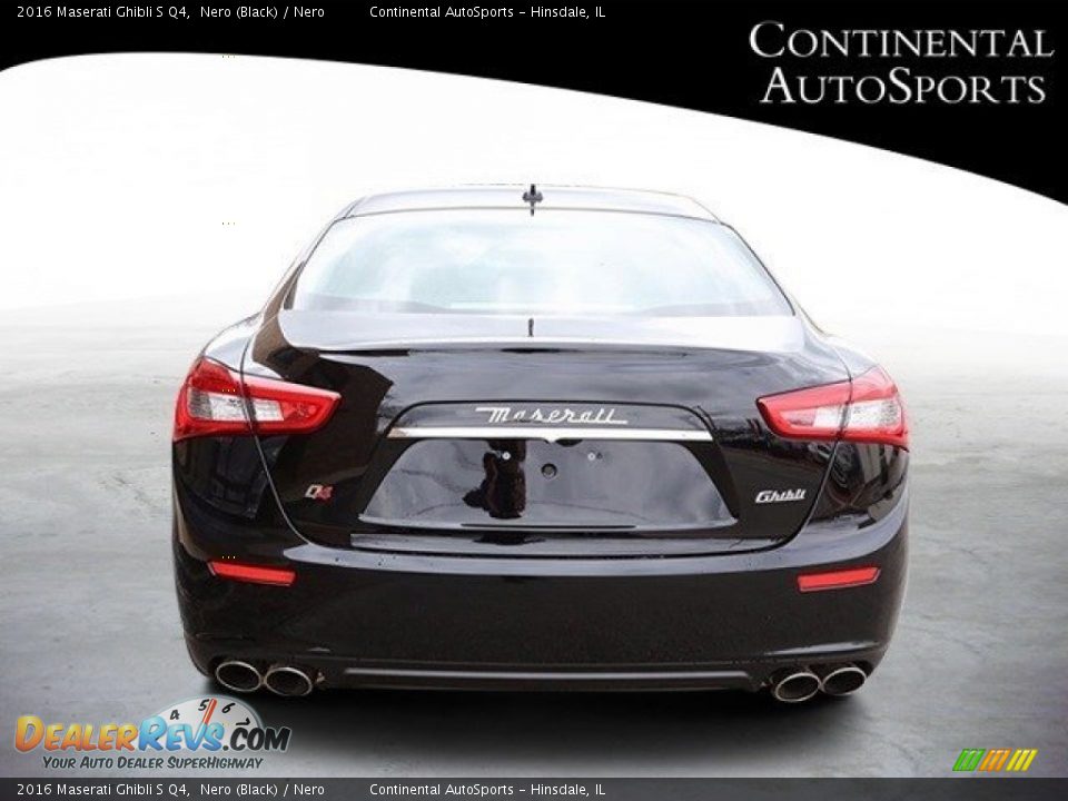 2016 Maserati Ghibli S Q4 Nero (Black) / Nero Photo #5