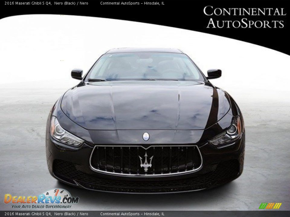 2016 Maserati Ghibli S Q4 Nero (Black) / Nero Photo #6