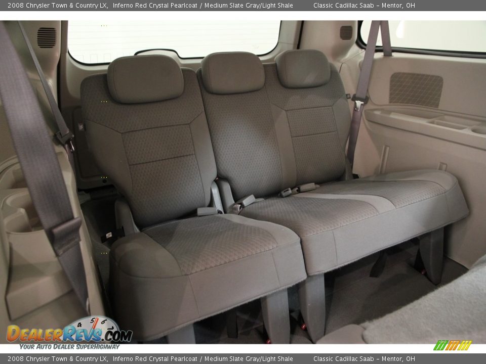 2008 Chrysler Town & Country LX Inferno Red Crystal Pearlcoat / Medium Slate Gray/Light Shale Photo #17