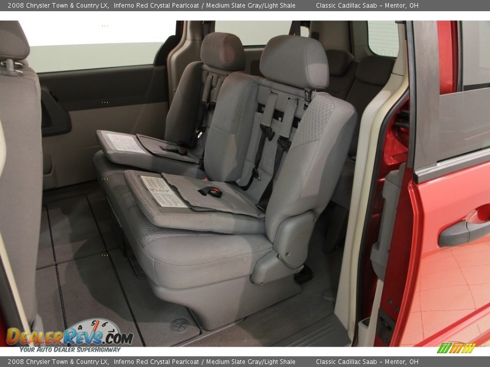 2008 Chrysler Town & Country LX Inferno Red Crystal Pearlcoat / Medium Slate Gray/Light Shale Photo #19