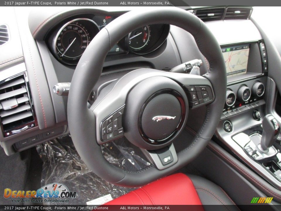 2017 Jaguar F-TYPE Coupe Steering Wheel Photo #14