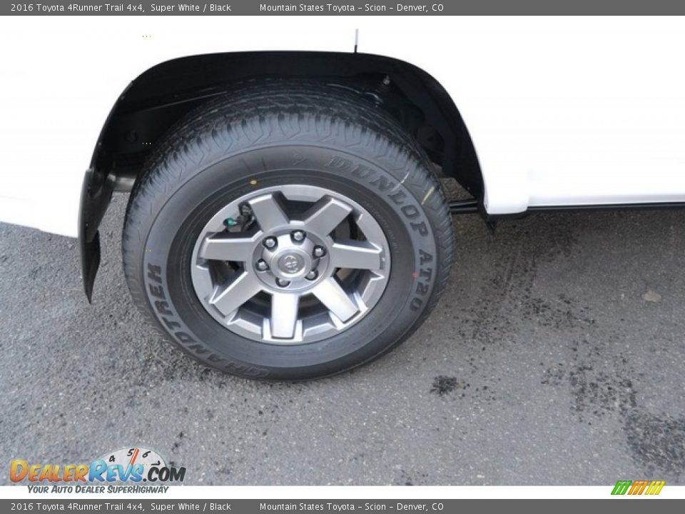 2016 Toyota 4Runner Trail 4x4 Super White / Black Photo #9