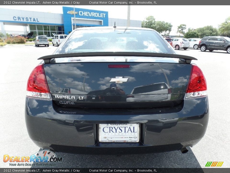 2012 Chevrolet Impala LT Ashen Gray Metallic / Gray Photo #7
