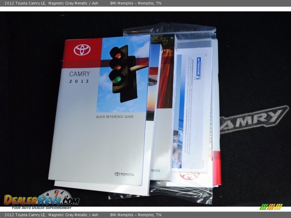 2012 Toyota Camry LE Magnetic Gray Metallic / Ash Photo #28
