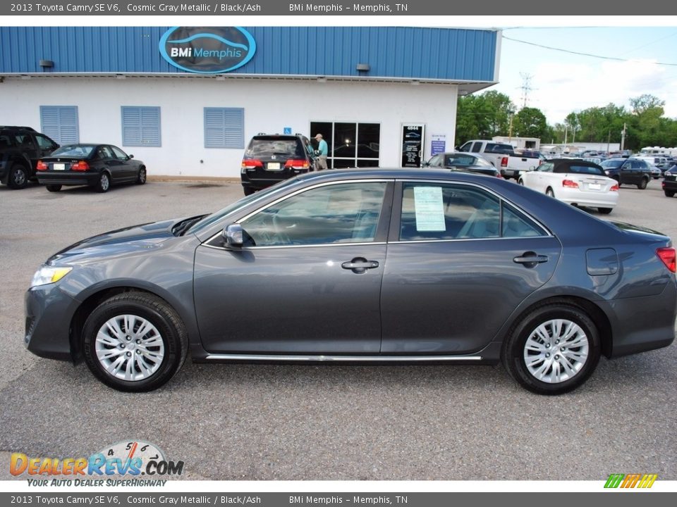 2013 Toyota Camry SE V6 Cosmic Gray Metallic / Black/Ash Photo #2