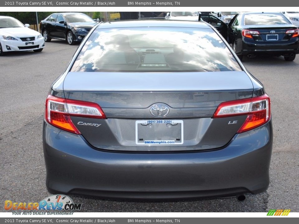 2013 Toyota Camry SE V6 Cosmic Gray Metallic / Black/Ash Photo #4