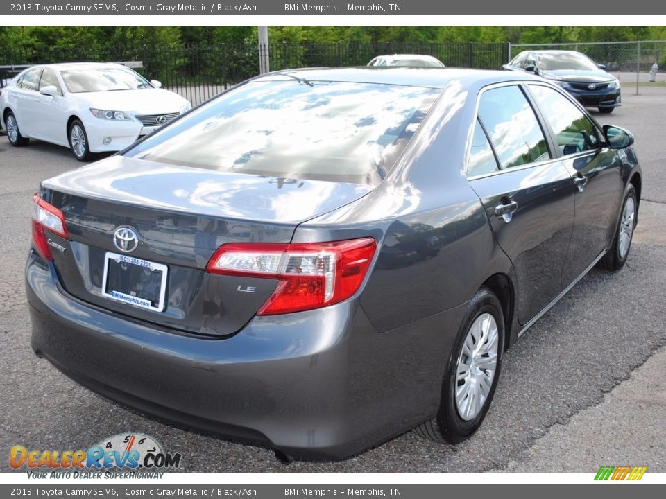 2013 Toyota Camry SE V6 Cosmic Gray Metallic / Black/Ash Photo #5