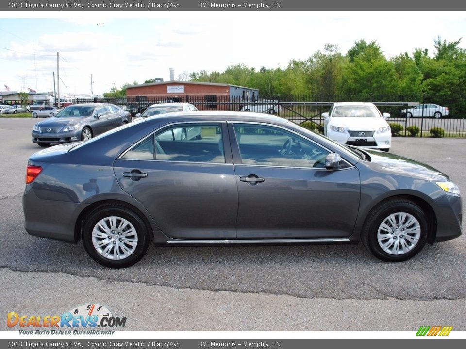 2013 Toyota Camry SE V6 Cosmic Gray Metallic / Black/Ash Photo #6