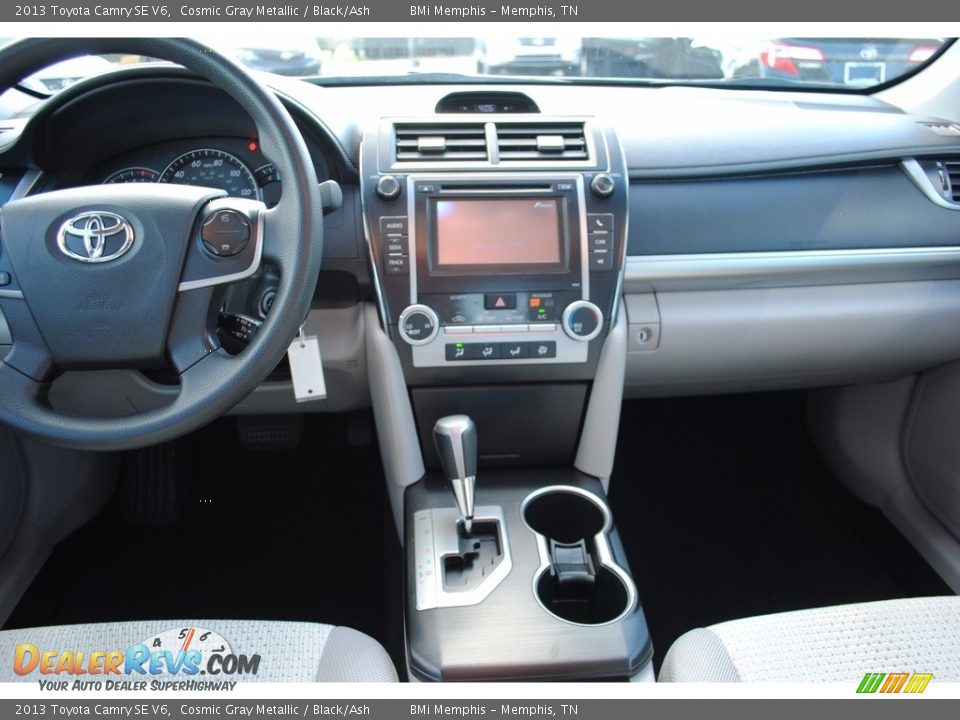 2013 Toyota Camry SE V6 Cosmic Gray Metallic / Black/Ash Photo #9