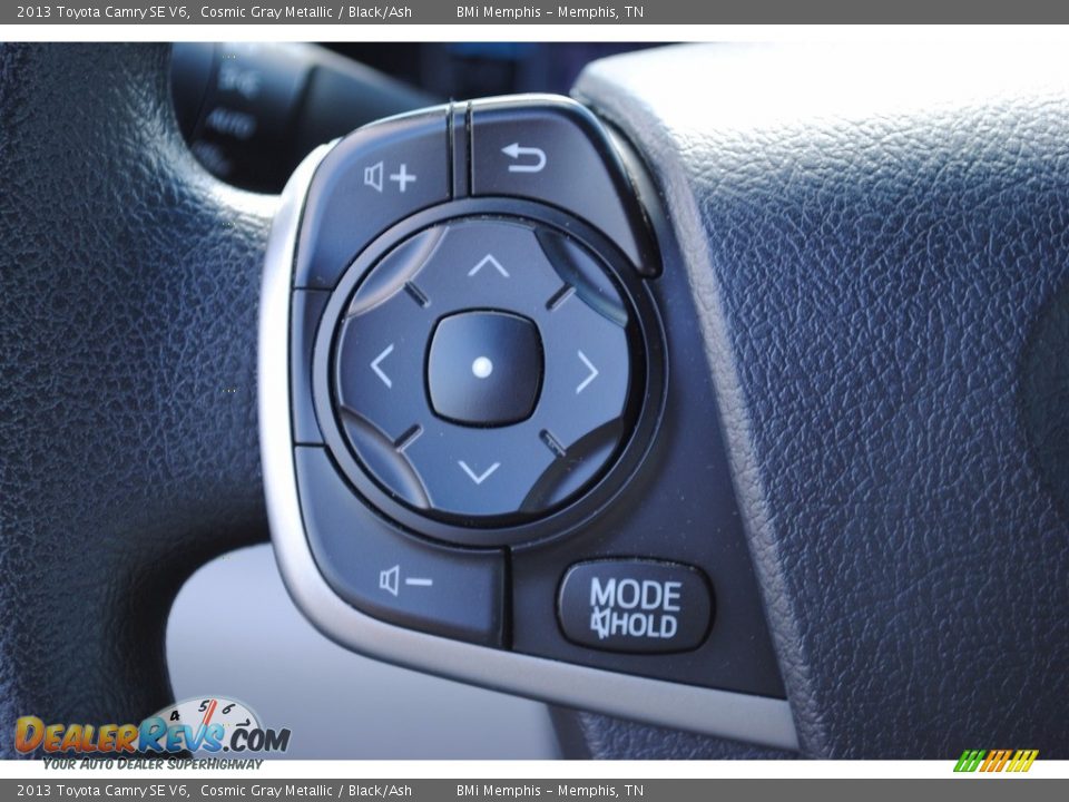 2013 Toyota Camry SE V6 Cosmic Gray Metallic / Black/Ash Photo #14