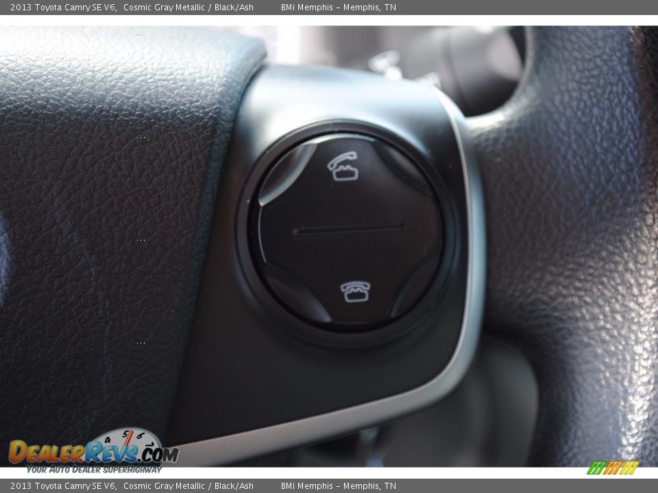 2013 Toyota Camry SE V6 Cosmic Gray Metallic / Black/Ash Photo #15
