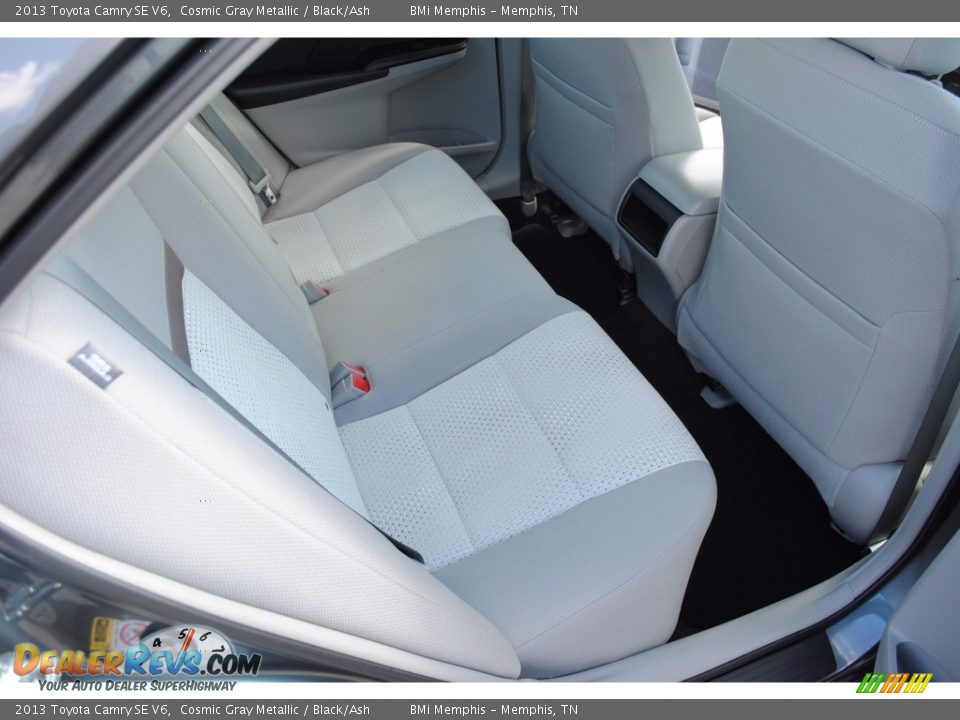 2013 Toyota Camry SE V6 Cosmic Gray Metallic / Black/Ash Photo #20