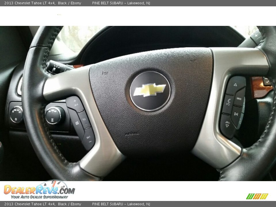 2013 Chevrolet Tahoe LT 4x4 Black / Ebony Photo #17
