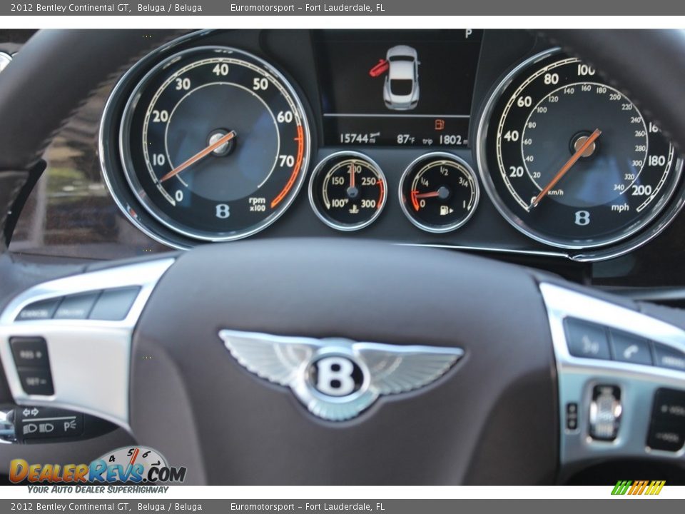 2012 Bentley Continental GT Beluga / Beluga Photo #31