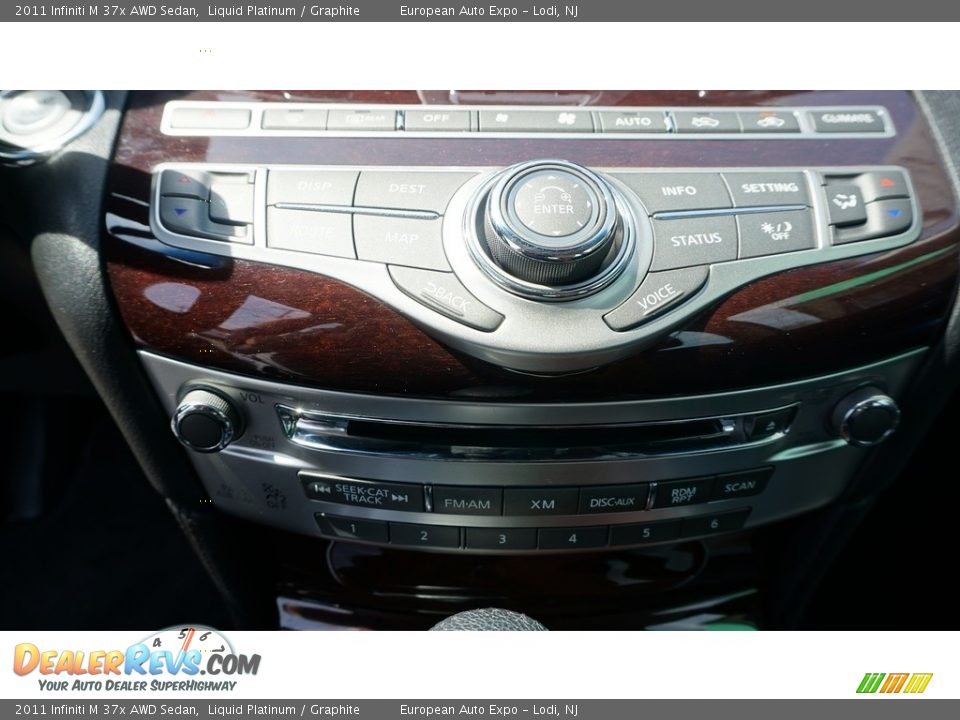 2011 Infiniti M 37x AWD Sedan Liquid Platinum / Graphite Photo #22