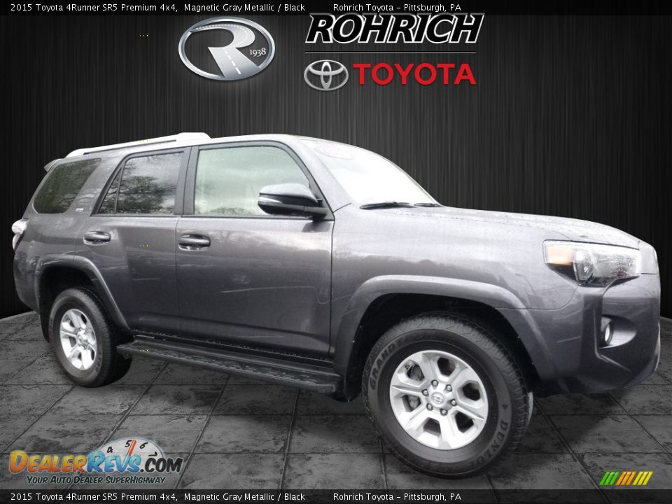 2015 Toyota 4Runner SR5 Premium 4x4 Magnetic Gray Metallic / Black Photo #1