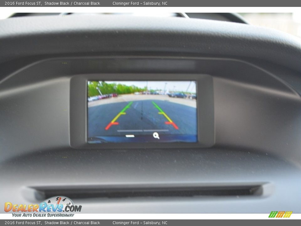 2016 Ford Focus ST Shadow Black / Charcoal Black Photo #12