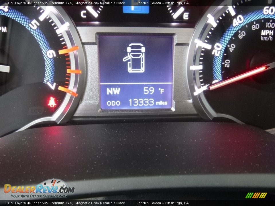 2015 Toyota 4Runner SR5 Premium 4x4 Magnetic Gray Metallic / Black Photo #9