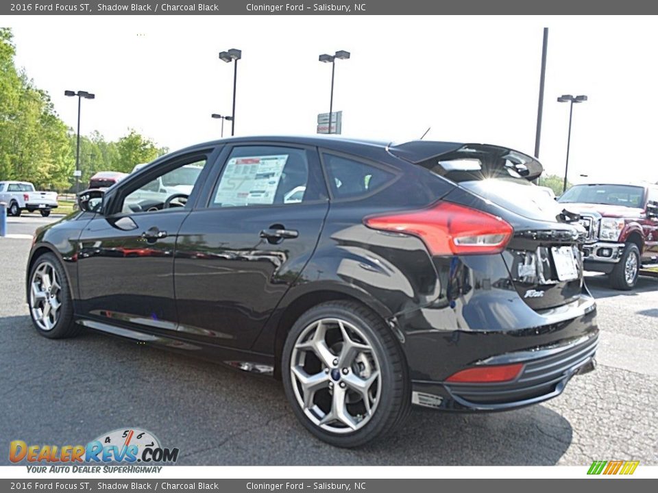 2016 Ford Focus ST Shadow Black / Charcoal Black Photo #18