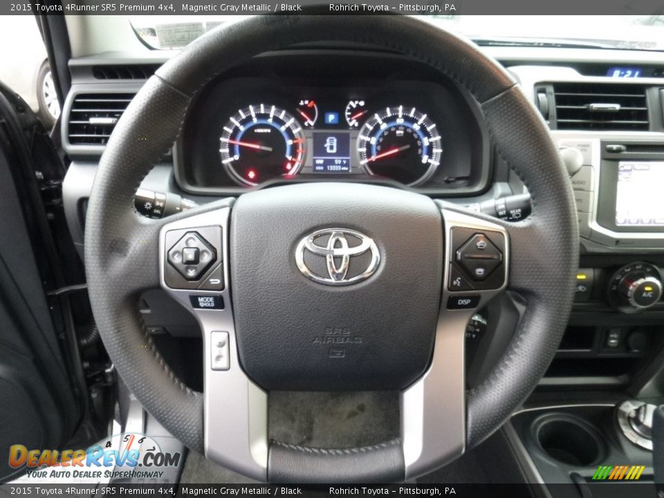 2015 Toyota 4Runner SR5 Premium 4x4 Magnetic Gray Metallic / Black Photo #17