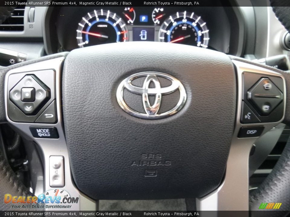 2015 Toyota 4Runner SR5 Premium 4x4 Magnetic Gray Metallic / Black Photo #18