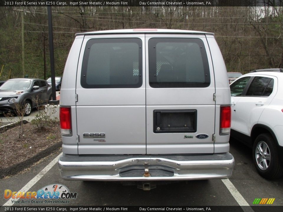 2013 Ford E Series Van E250 Cargo Ingot Silver Metallic / Medium Flint Photo #4